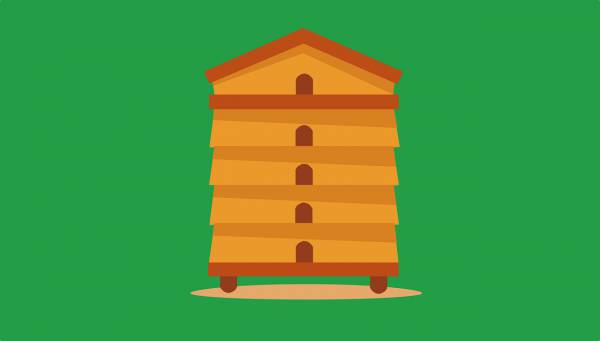 hive beehive bee honey green bee  svg vector cut file