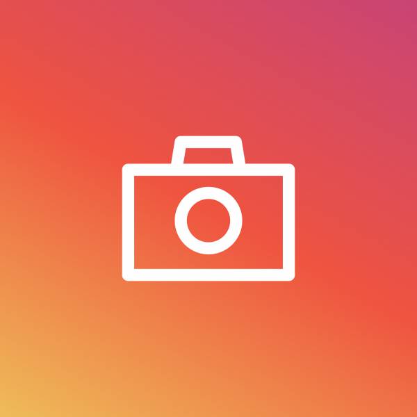 instagram camera icon photo  svg vector cut file