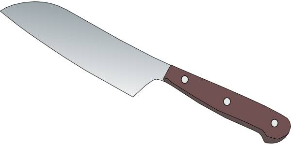 kitchen knife cut chop slice tool  svg vector cut file