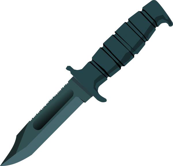 knife blade sharp arm weapon  svg vector cut file