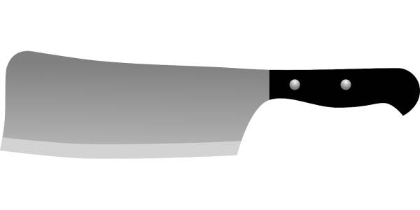 knife cutter iron kitchen butcher  svg vector cut file