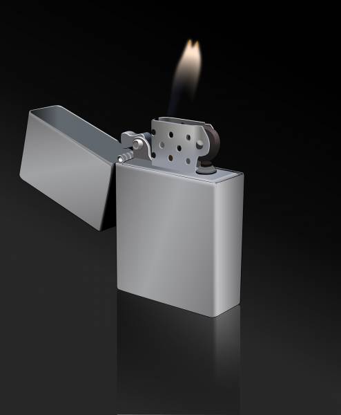 lighter flame fire gray lighter  svg vector cut file