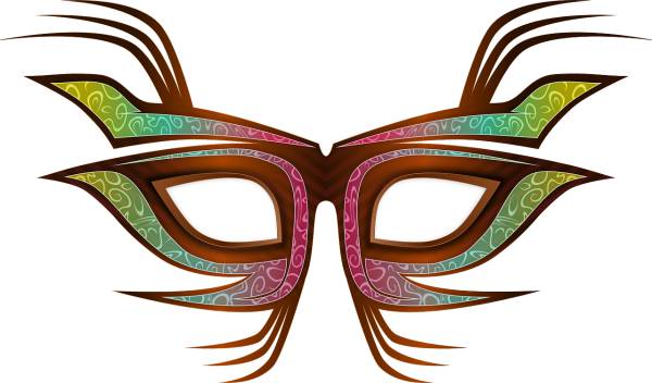 mask eyes anonymous party carnival  svg vector cut file
