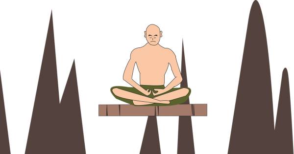 naruto meditation monk practice  svg vector cut file