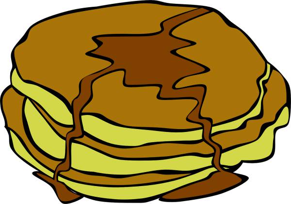 pancakes breakfast food  svg vector cut file