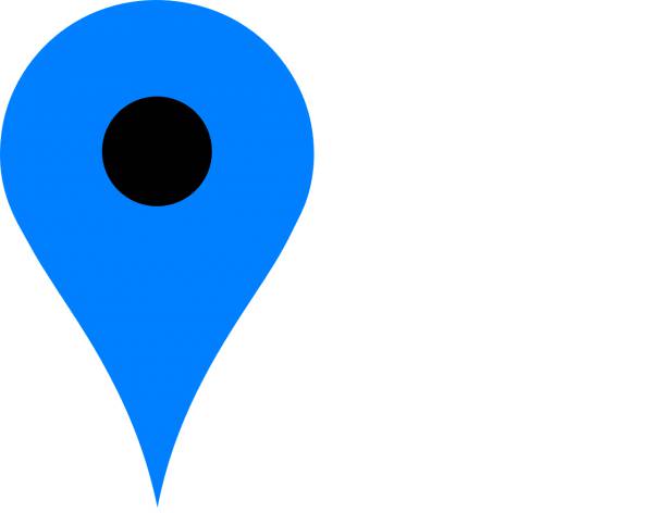 pin location map icon navigation  svg vector cut file