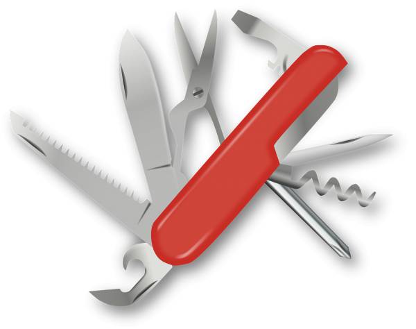 swiss army knife pocket knife blade  svg vector cut file