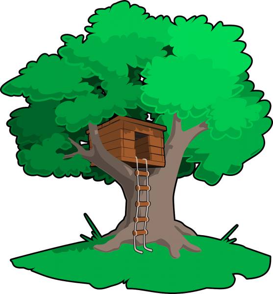 tree house rope ladder rope ladder  svg vector cut file