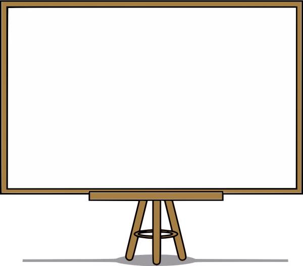 whiteboard white board blank  svg vector cut file