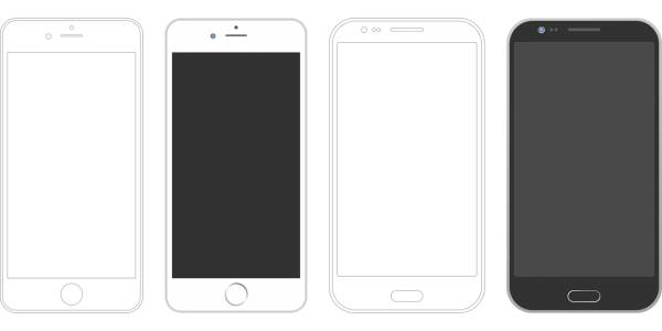 iphone android stencil smartphone  svg vector cut file