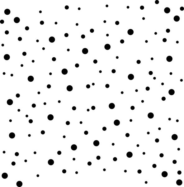 dots polka dot pattern design  svg vector cut file