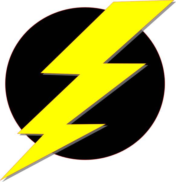 lightning flash electricity  svg vector cut file