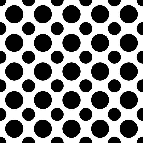 seamless dot polka dot circle  svg vector cut file