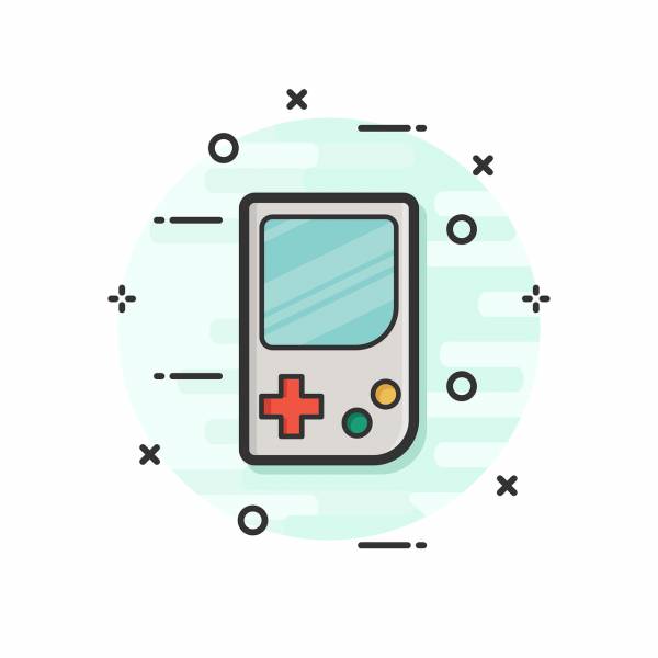 game console icon video play  svg vector cut file