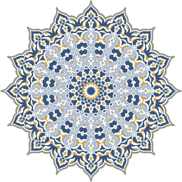 arabesque mandala decorative  svg vector cut file