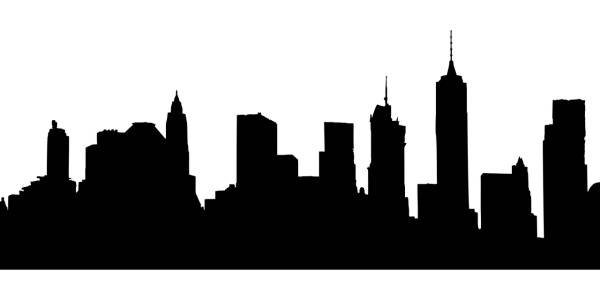 brooklyn new york skyline cityscape  svg vector cut file