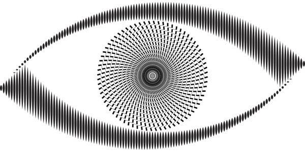 eye optical vision see abstract  svg vector cut file