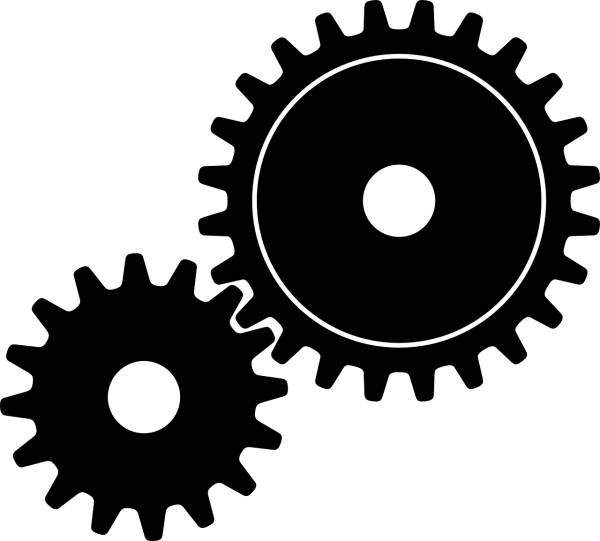 gears options settings silhouette  svg vector cut file