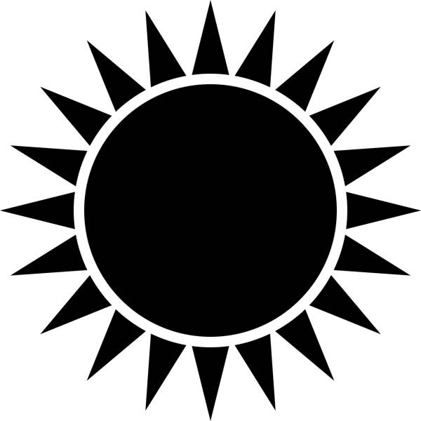 icon mandala rays shine sun  svg vector cut file