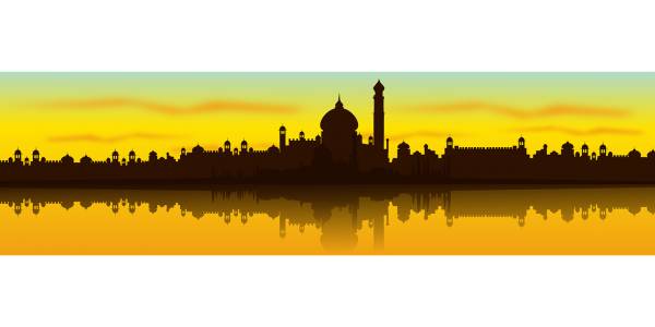 india city cityscape landscape  svg vector cut file