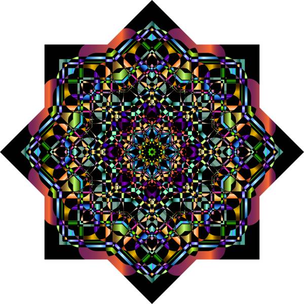 mandala abstract geometric art  svg vector cut file