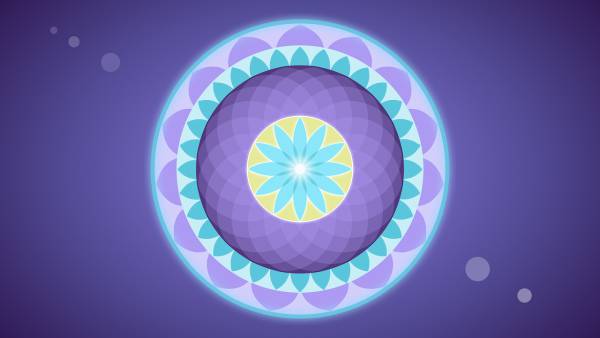 mandala circles meditation  svg vector cut file