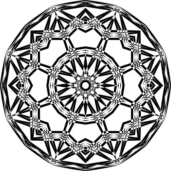mandala decorative ornamental  svg vector cut file