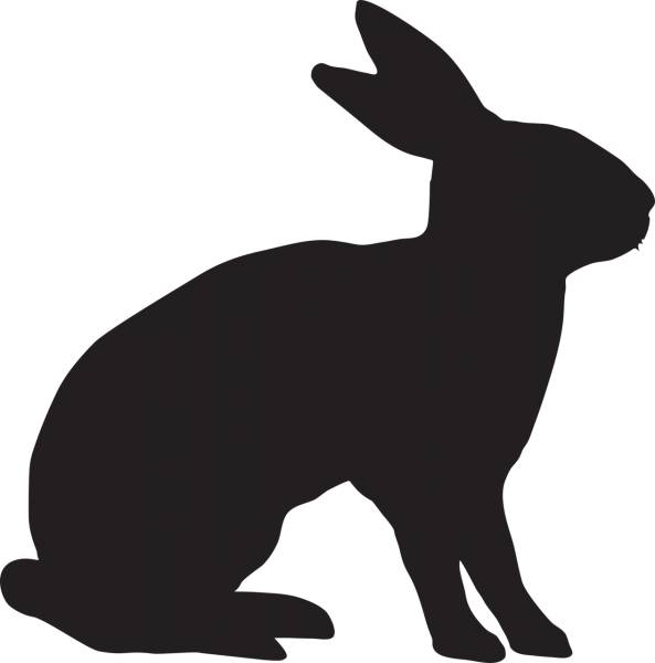 rabbit animal bunny hare ears  svg vector cut file
