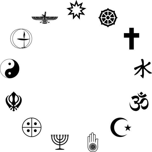 silhouette black religion ethics  svg vector cut file