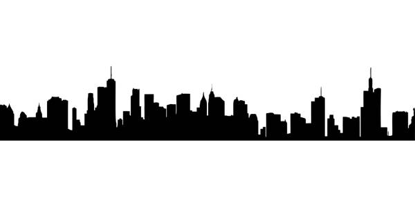 skyline cityscape architecture  svg vector cut file