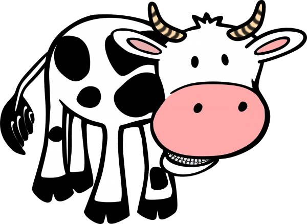 cow food farm animal horns beef  svg vector cut file