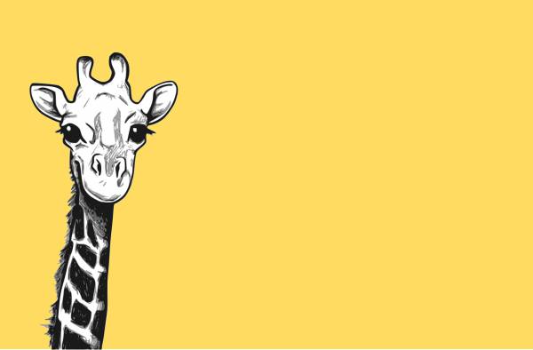 giraffe safari animal africa  svg vector cut file