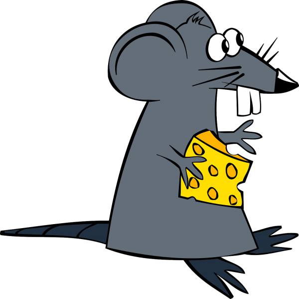 rat mouse cheese animal mammal  svg vector cut file