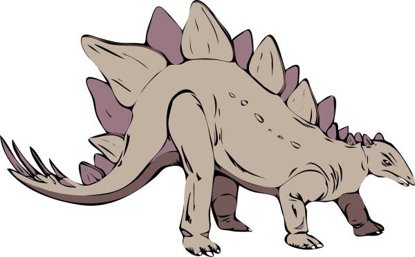 stegosaurus dinosaur ancient  svg vector cut file