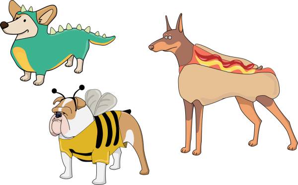 dog puppies costume dinosaur  svg vector cut file