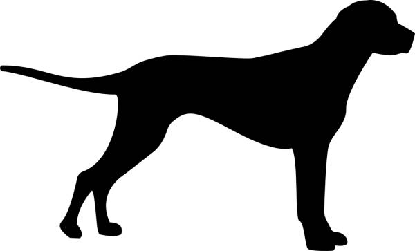 dog silhouette animal domestic dog  svg vector cut file